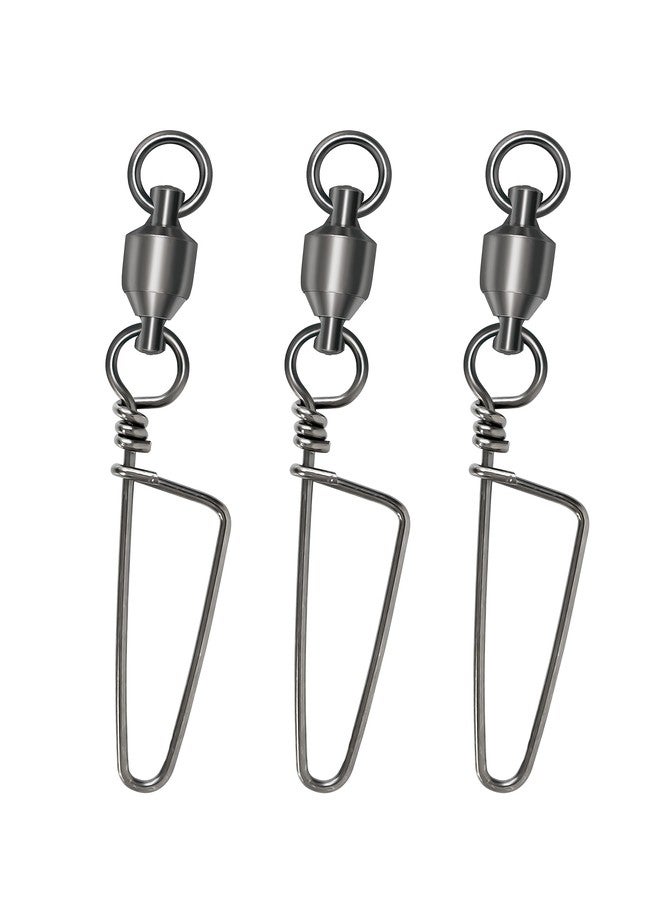 BLUEWING Ball Bearing Snap Swivels 83LB Stainless Steel/Brass High Strength Fish Tackle for Saltwater Fishing, 10pcs - Image 1